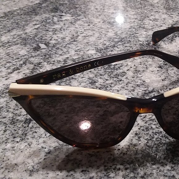 Rag & Bone Women's Sunglasses. Dark Havana Cat Eye NEW - Picture 12 of 15